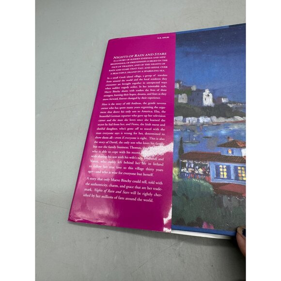 Maeve Binchy Nights Of Rain And Stars Hardcover Book Dust Jacket English READ - Picture 6 of 8